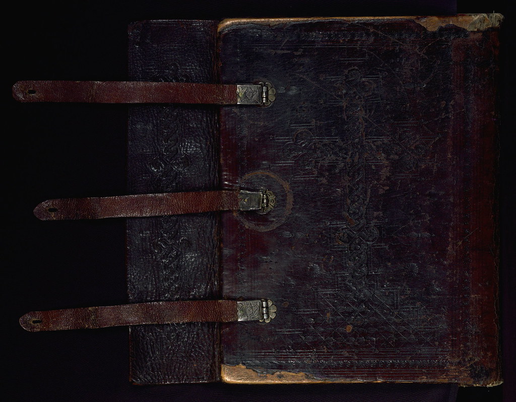 T'oros Roslin Gospels, Binding, Walters Manuscript W.539, Lower board outside