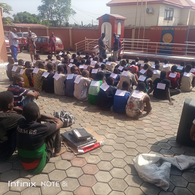 Amotekun Arrests 62 Suspected Criminals in Ondo 1 Amotekun