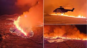 Iceland Volcano Erupts After Weeks of Warnings, and Town Members Evacuated